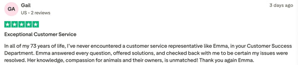 Customer review 5